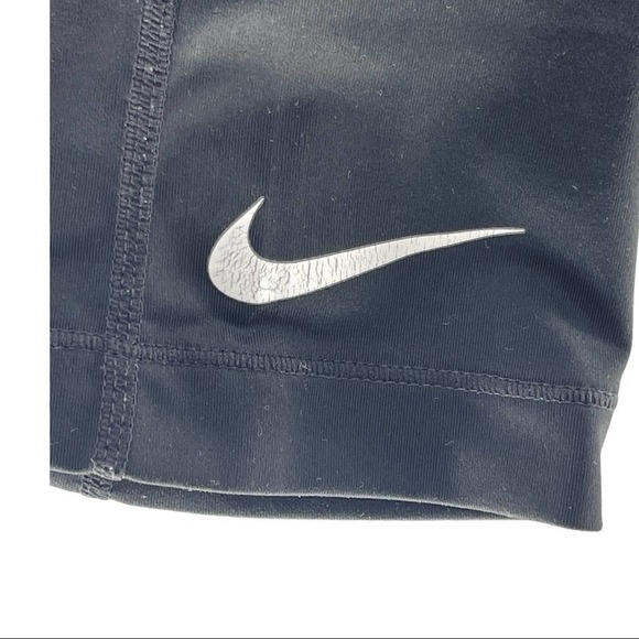 Nike Pro Womens Black Stretch Cropped Capri Athletic Spandex Leggings Size M - Picture 5 of 8